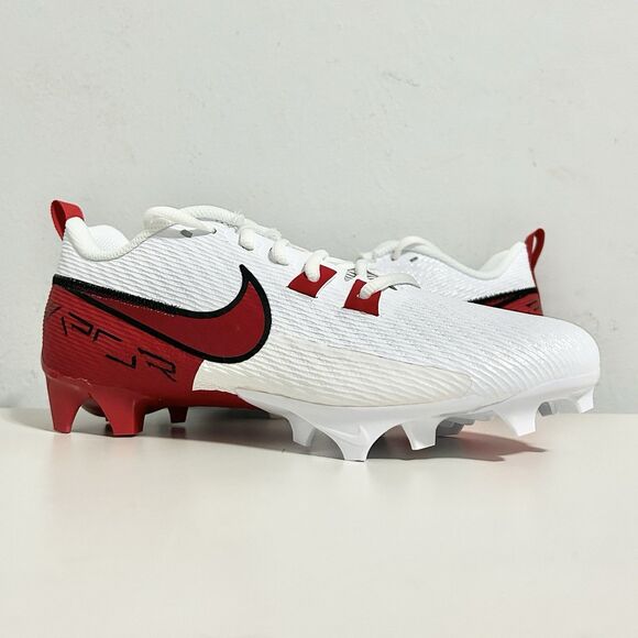 Nike Vapor Edge Speed 360 2 “White University Red” Men Size 9-12 Football Cleats - Picture 1 of 9